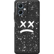 Черный чехол BoxFace Xiaomi Redmi Note 12 (China) Sad Way