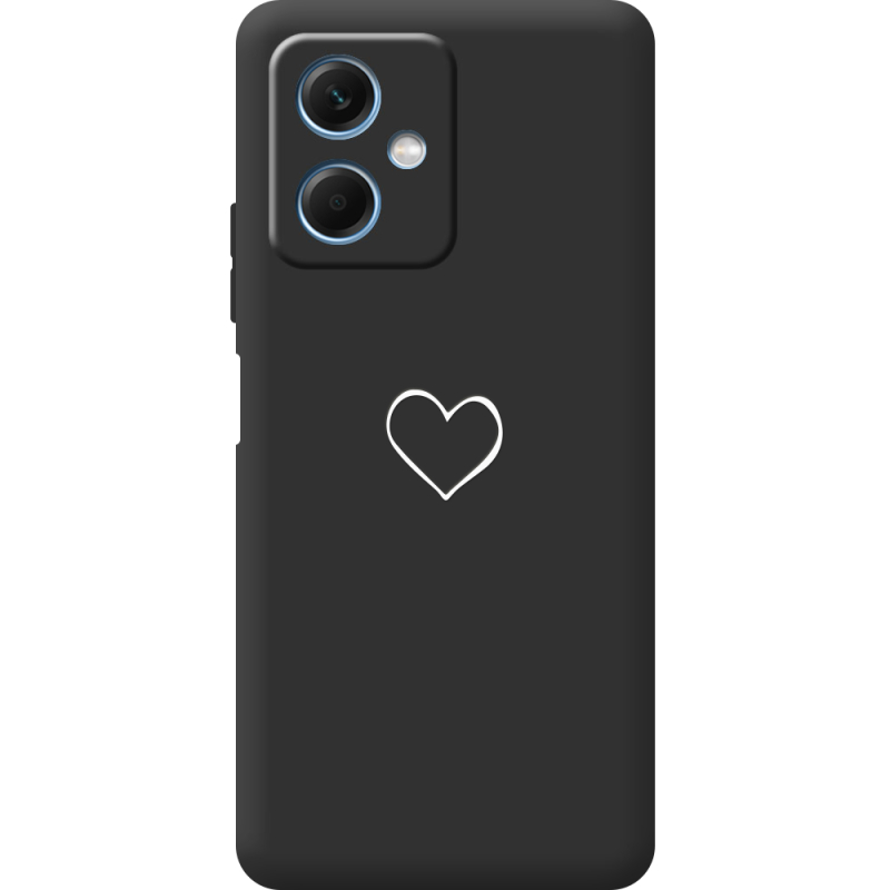 Черный чехол BoxFace Xiaomi Redmi Note 12 (China) My Heart