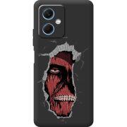 Черный чехол BoxFace Xiaomi Redmi Note 12 (China) Нападение на Титана