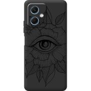 Черный чехол BoxFace Xiaomi Redmi Note 12 (China) Eye