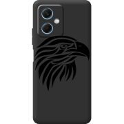 Черный чехол BoxFace Xiaomi Redmi Note 12 (China) Eagle