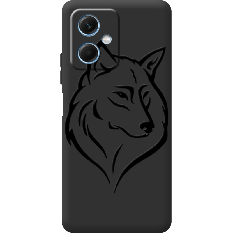 Черный чехол BoxFace Xiaomi Redmi Note 12 (China) Wolf