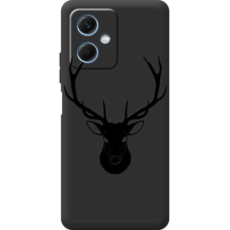 Черный чехол BoxFace Xiaomi Redmi Note 12 (China) Deer