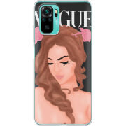 Чехол BoxFace Poco M5s Fashion Girl