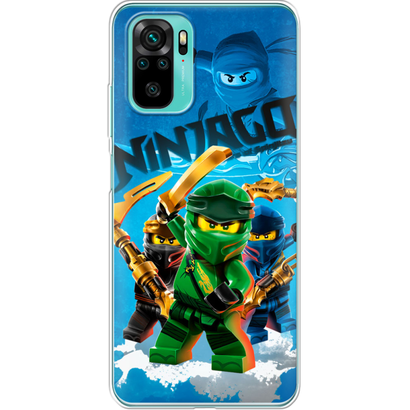 Чехол BoxFace Poco M5s Lego Ninjago