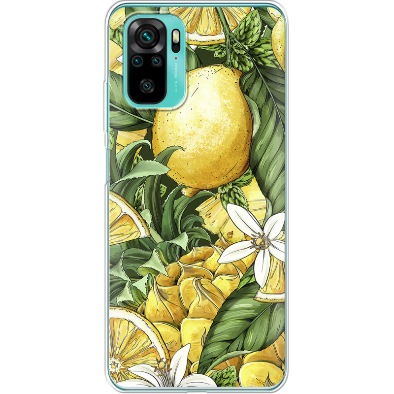 Чехол BoxFace Poco M5s Lemon Pattern