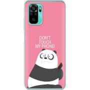 Чехол BoxFace Poco M5s Dont Touch My Phone Panda