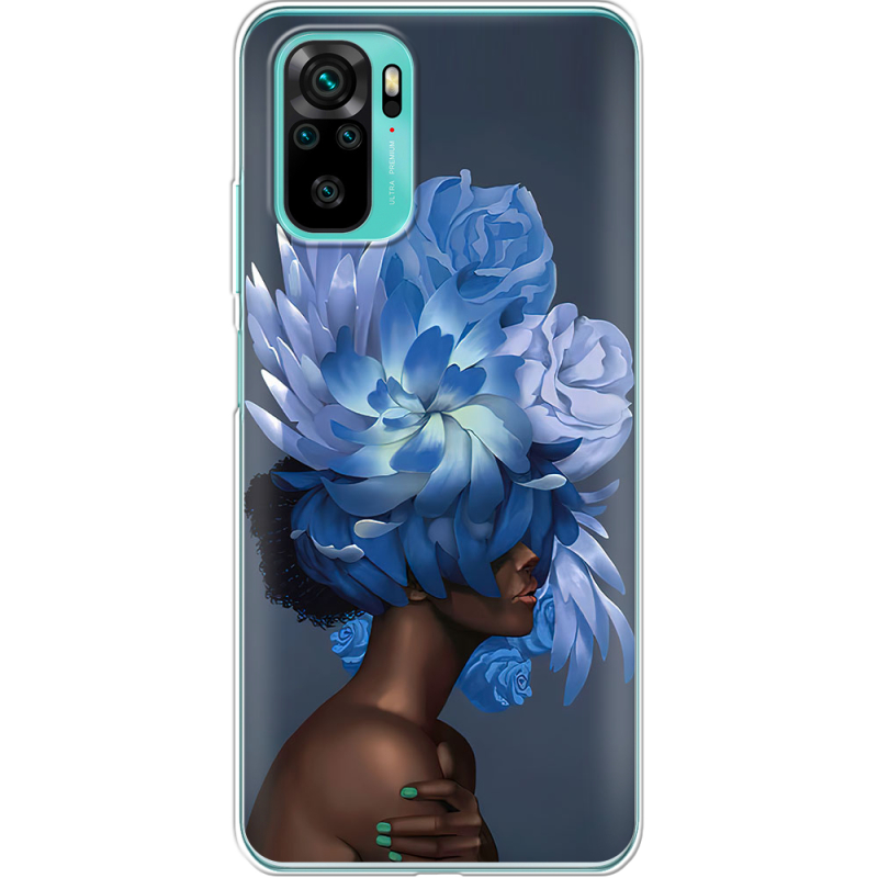 Чехол BoxFace Poco M5s Exquisite Blue Flowers