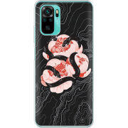 Чехол BoxFace Poco M5s Snake Rose