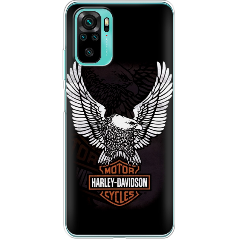 Чехол BoxFace Poco M5s Harley Davidson and eagle