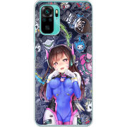 Чехол BoxFace Poco M5s Overwatch D.VA