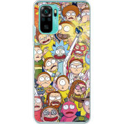 Чехол BoxFace Poco M5s Rick and Morty