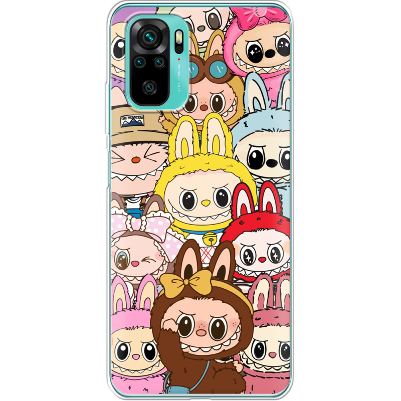 Чехол BoxFace Poco M5s Labubu