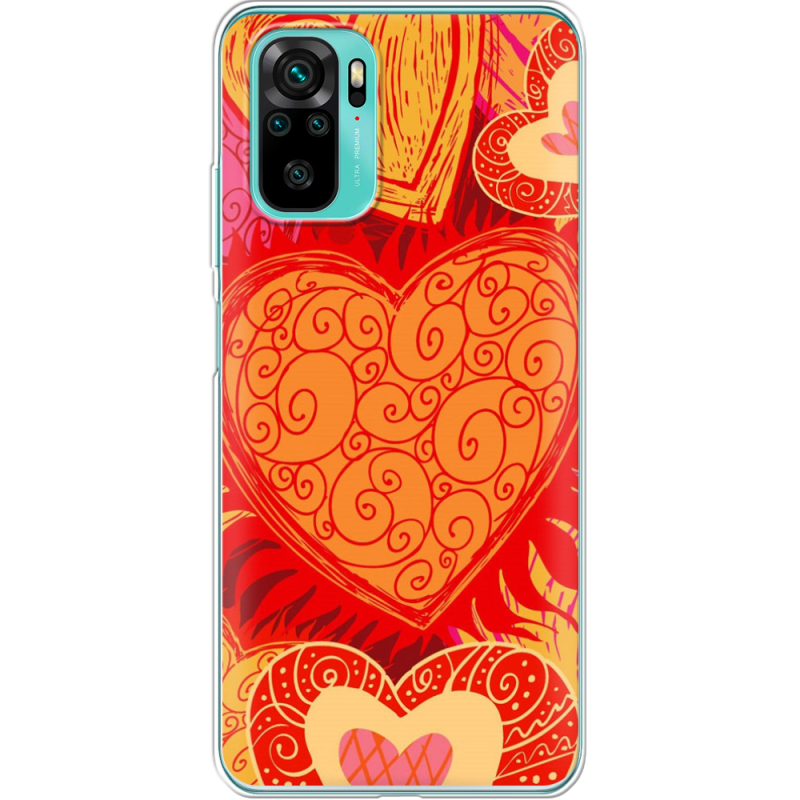 Чехол BoxFace Poco M5s Warm Hearts