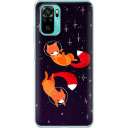 Чехол BoxFace Poco M5s Fox-Astronauts