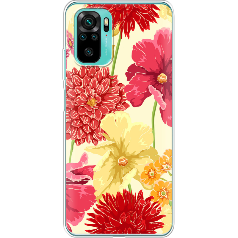 Чехол BoxFace Poco M5s Flower Bed