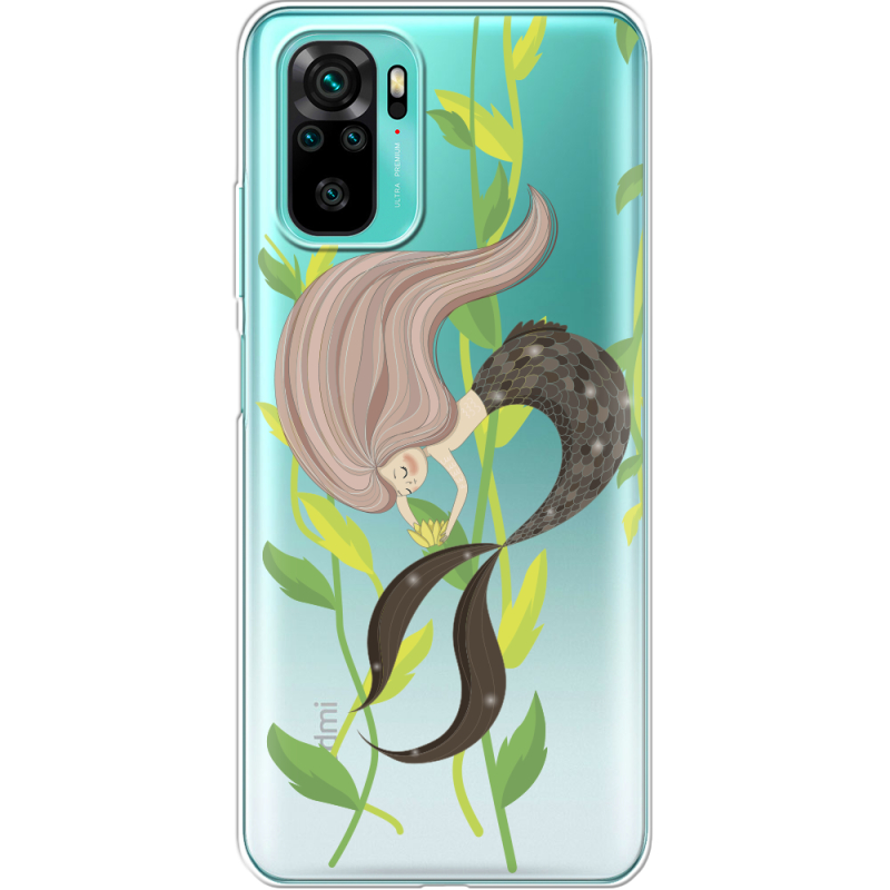 Прозрачный чехол BoxFace Xiaomi Poco M5s Cute Mermaid