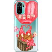 Прозрачный чехол BoxFace Xiaomi Poco M5s Valentine Dwarfs