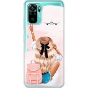 Прозрачный чехол BoxFace Xiaomi Poco M5s Travel Girl