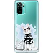 Прозрачный чехол BoxFace Xiaomi Poco M5s Cat Style