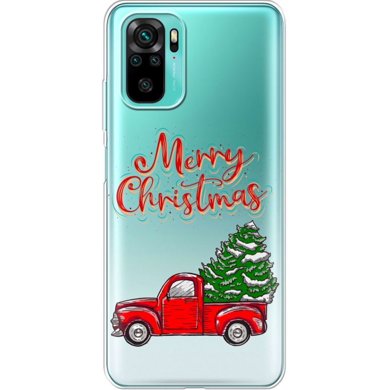 Прозрачный чехол BoxFace Xiaomi Poco M5s Holiday Car