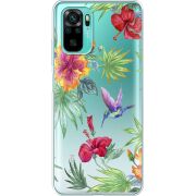 Прозрачный чехол BoxFace Xiaomi Poco M5s Tropical