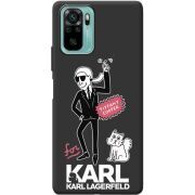 Черный чехол BoxFace Poco M5s For Karl