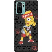 Черный чехол BoxFace Poco M5s Yellow Fun