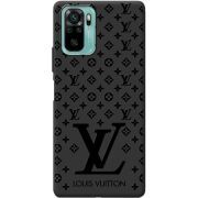 Черный чехол BoxFace Poco M5s LV Style