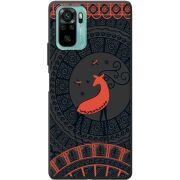 Черный чехол BoxFace Poco M5s Ornament