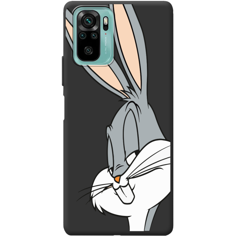 Черный чехол BoxFace Poco M5s Lucky Rabbit