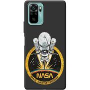 Черный чехол BoxFace Poco M5s NASA Spaceship