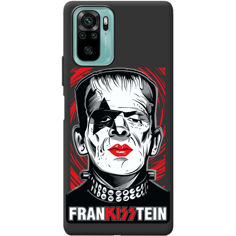 Черный чехол BoxFace Poco M5s Frankisstein