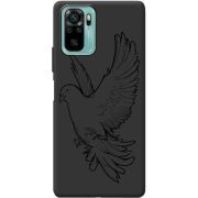 Черный чехол BoxFace Poco M5s Dove