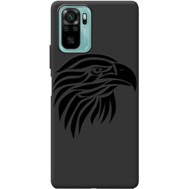 Черный чехол BoxFace Poco M5s Eagle