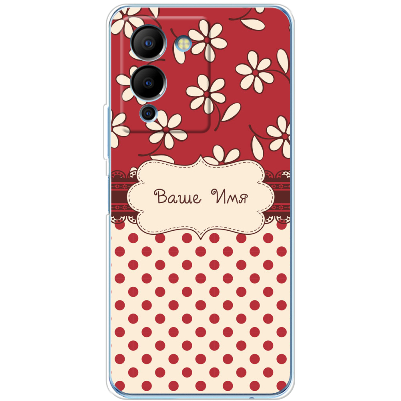 Чехол BoxFace Infinix Note 12 (G96) Именной Polka Dots