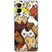 Чехол BoxFace Infinix Note 12 (G96) Sleepy Cats