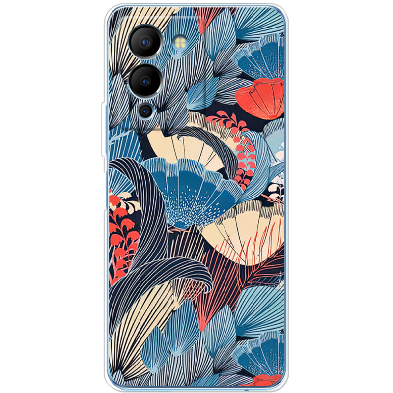 Чехол BoxFace Infinix Note 12 (G96) Blue Herb