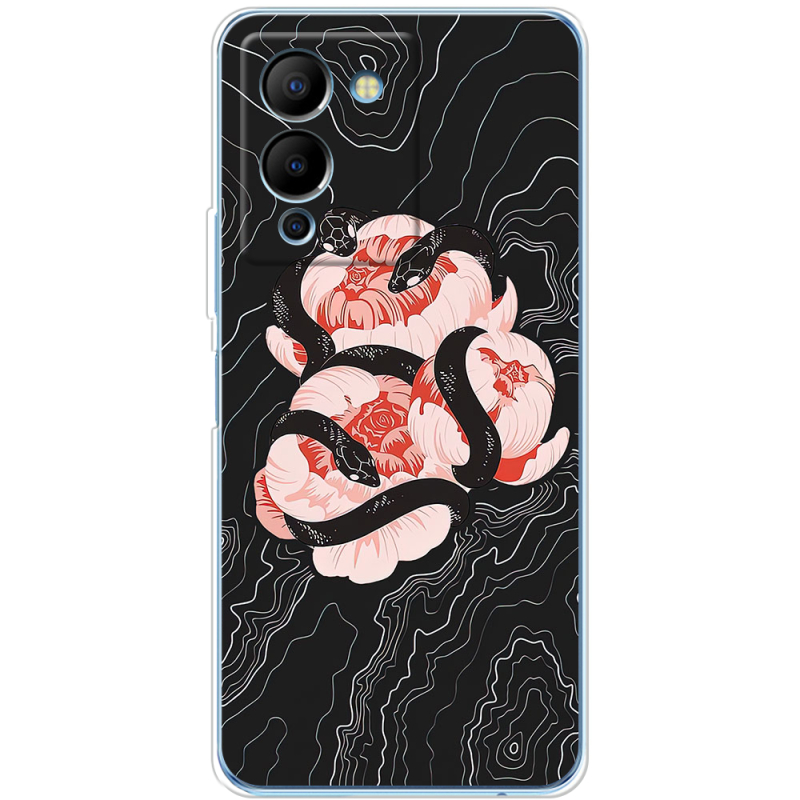 Чехол BoxFace Infinix Note 12 (G96) Snake Rose