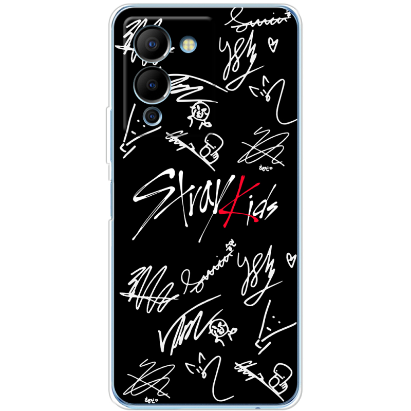 Чехол BoxFace Infinix Note 12 (G96) Stray Kids автограф