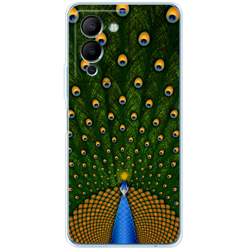 Чехол BoxFace Infinix Note 12 (G96) Peacocks Tail