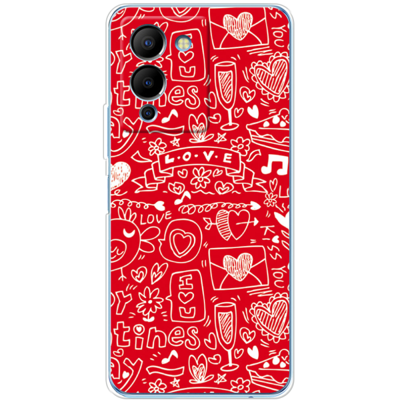 Чехол BoxFace Infinix Note 12 (G96) Happy Valentines