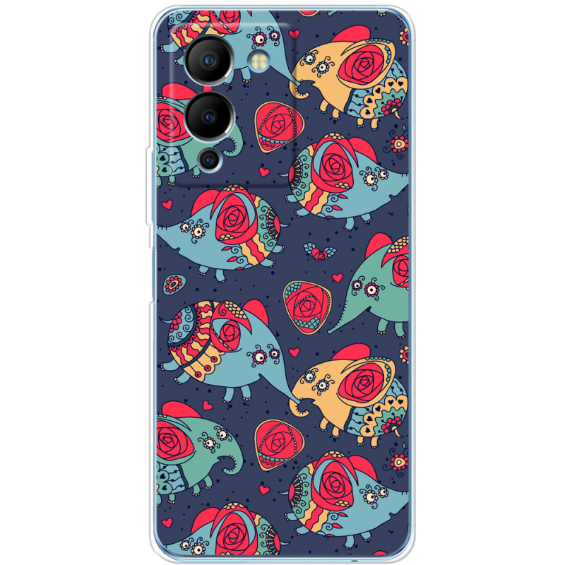 Чехол BoxFace Infinix Note 12 (G96) Flying Elephants