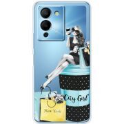 Прозрачный чехол BoxFace Infinix Note 12 (G96) City Girl