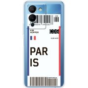 Прозрачный чехол BoxFace Infinix Note 12 (G96) Ticket Paris