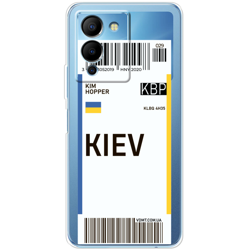 Прозрачный чехол BoxFace Infinix Note 12 (G96) Ticket Kiev