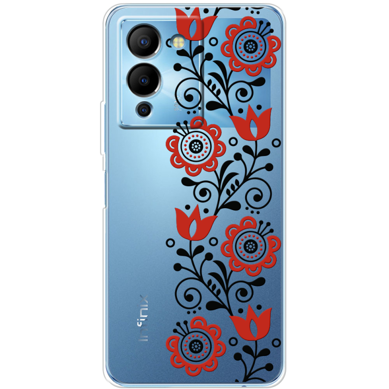 Прозрачный чехол BoxFace Infinix Note 12 (G96) Ethno Ornament