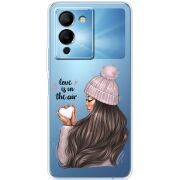 Прозрачный чехол BoxFace Infinix Note 12 (G96) love is in the air