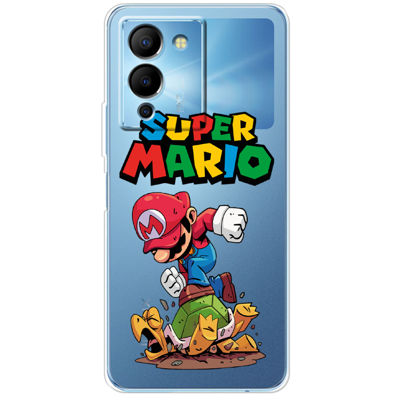 Прозрачный чехол BoxFace Infinix Note 12 (G96) Super Mario