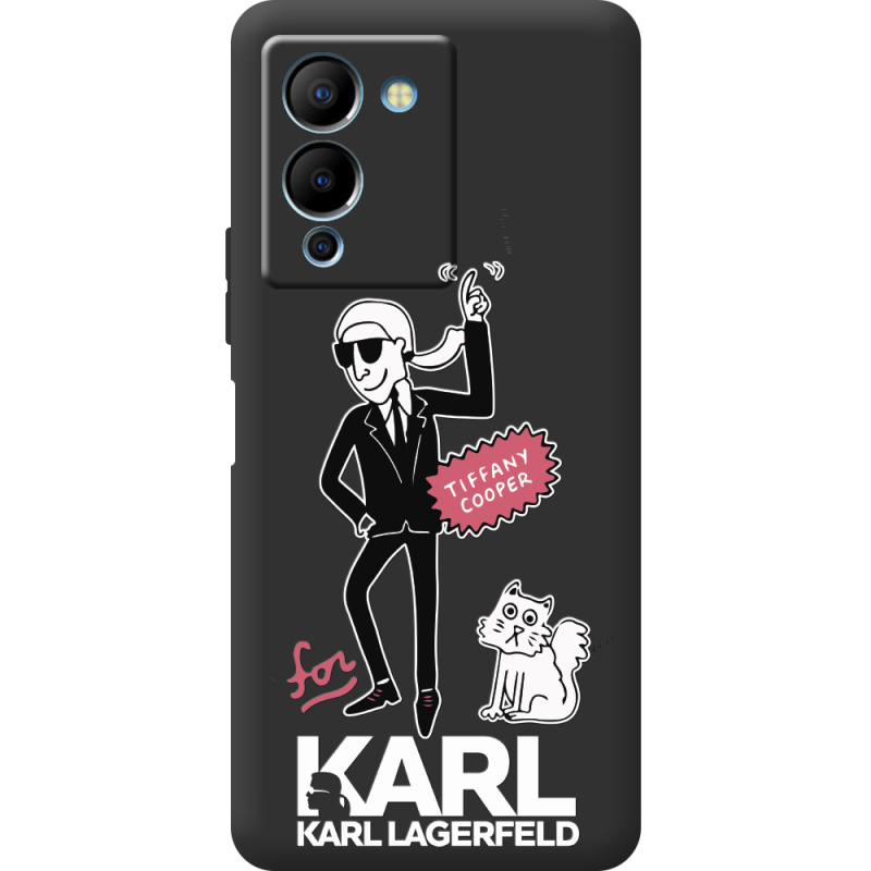 Черный чехол BoxFace Infinix Note 12 (G96) For Karl